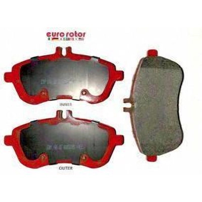 EUROROTOR - F1D1340H - Front Semi Metallic Pads by EUROROTOR - F1D1340H