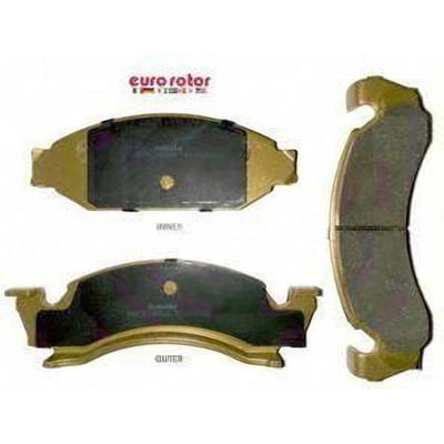 EUROROTOR - XD375 - Front Semi Metallic Pads by EUROROTOR - XD375