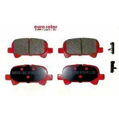 EUROROTOR - F1D828H - Rear Semi Metallic Pads by EUROROTOR - F1D828H