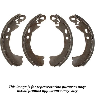 EUROROTOR - 945L - Rear New Brake Shoes