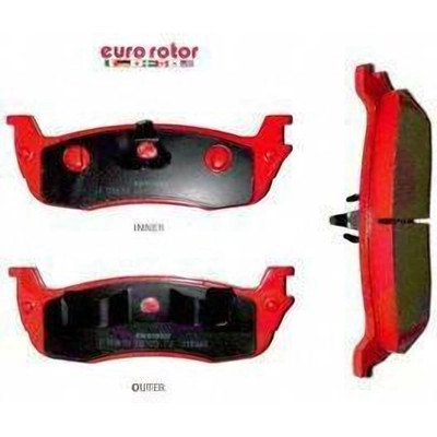 EUROROTOR - ID879H - Rear Ceramic Pads by EUROROTOR - ID879H