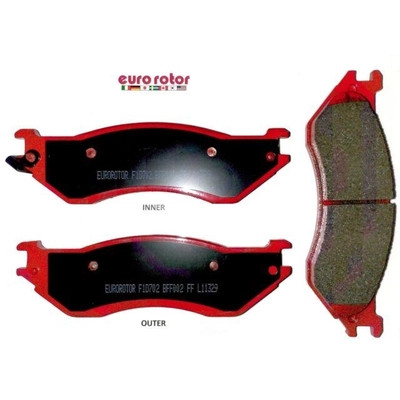 EUROROTOR - ID702H - Front Ceramic Pads by EUROROTOR - ID702H