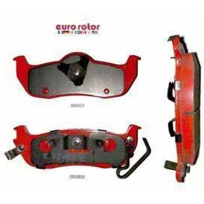 EUROROTOR - XD1041H - Rear Disc Pads by EUROROTOR - XD1041H