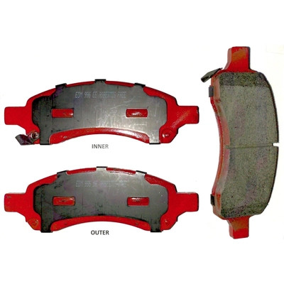 Front Ceramic Pads by EUROROTOR - ID1169H