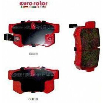 EUROROTOR - ID537H - Rear Ceramic Pads