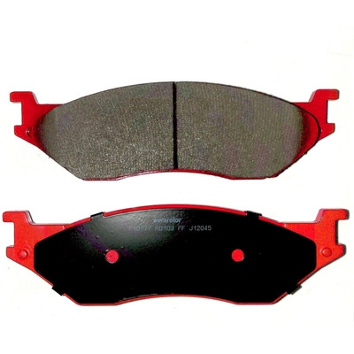Front Semi Metallic Pads by EUROROTOR - F1D777H