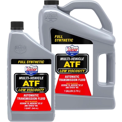 LUCAS OIL PRODUCTS INC. - 11256 - Lucas Low Viscosity Synthetic Multi-Vehicle Automatic Transmission Fluid