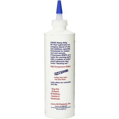 Lucas Oil - 10216 - Lucas Oil - 10216 - Air Tool Lubricant - 1 Pint
