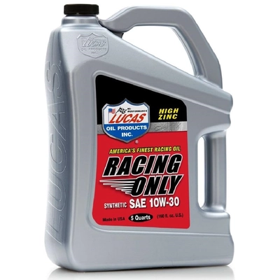 LUCAS OIL PRODUCTS INC. - 10611 - SAE 10W-30 Synthetic Racing Motor Oil