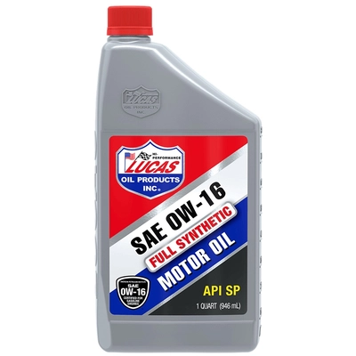 LUCAS OIL PRODUCTS INC. - 20475 - MOTOR OILS
