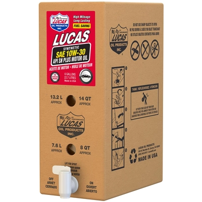 LUCAS OIL PRODUCTS INC. - 18013 - Full Synthetic SAE 10W-30 Motor Oil
