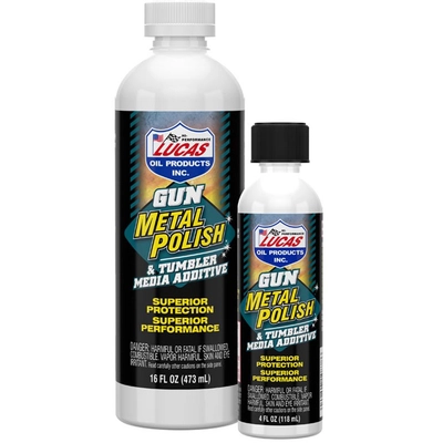 LUCAS OIL PRODUCTS INC. - 10878 - Gun Metal Polish & Tumbler Media Additive