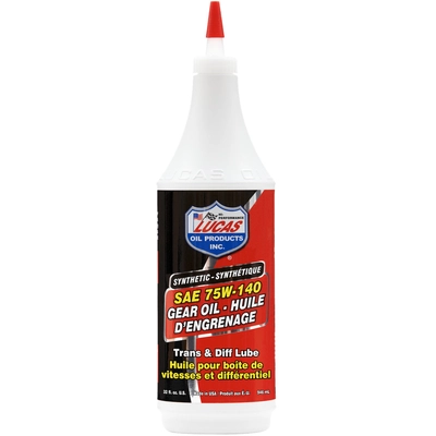 LUCAS OIL PRODUCTS INC. - 20121 - SAE 75W-140 Synthetic Gear Oil