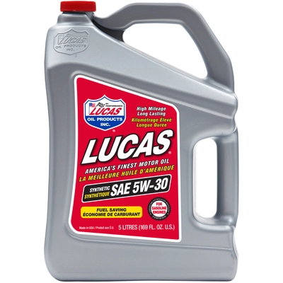 LUCAS OIL PRODUCTS INC. - 21137 - Motor Oil