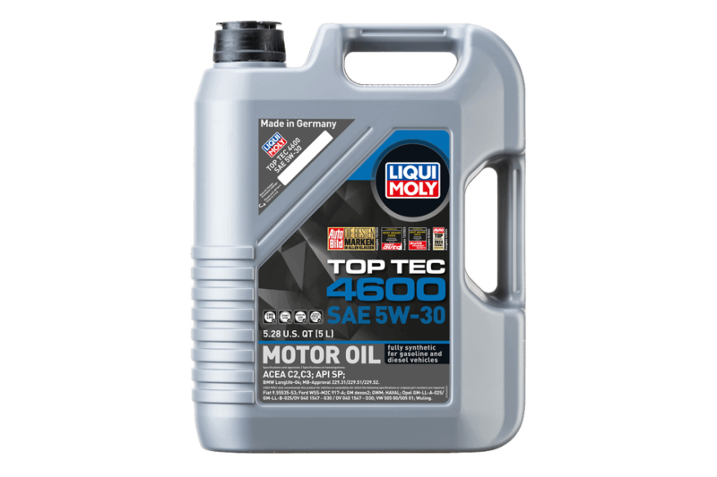 LIQUI MOLY - 20448 - 5W30 Top Tec 4600 5L- Liqui Moly Synthetic Engine Oil 20448