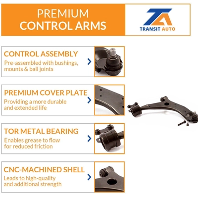 TRANSIT WAREHOUSE - TOR-CK622753 - Control Arm With Ball Joint