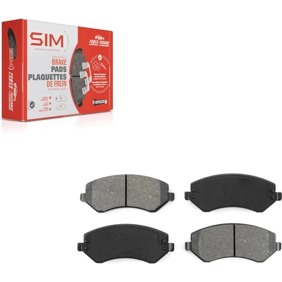 TRANSIT WAREHOUSE - SIM-856 - Front Semi Metallic Pads