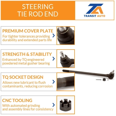 TRANSIT WAREHOUSE - 72-ES800305 - Outer Tie Rod End