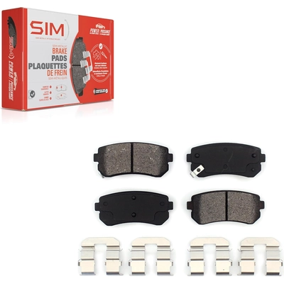 TRANSIT WAREHOUSE - SIM-1157 - Rear Semi Metallic Pads