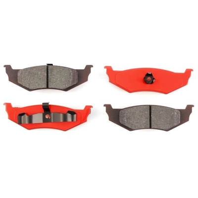 Rear Semi Metallic Pads