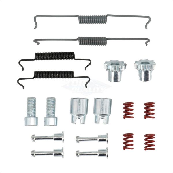 [Rear] Parking Brake Hardware Kit 13-H17467 For 2011-2017 Volkswagen Touareg