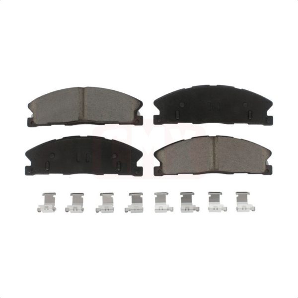 [Front] Ceramic Disc Brake Pads CMX-D1611 For Ford Explorer Flex Taurus Police