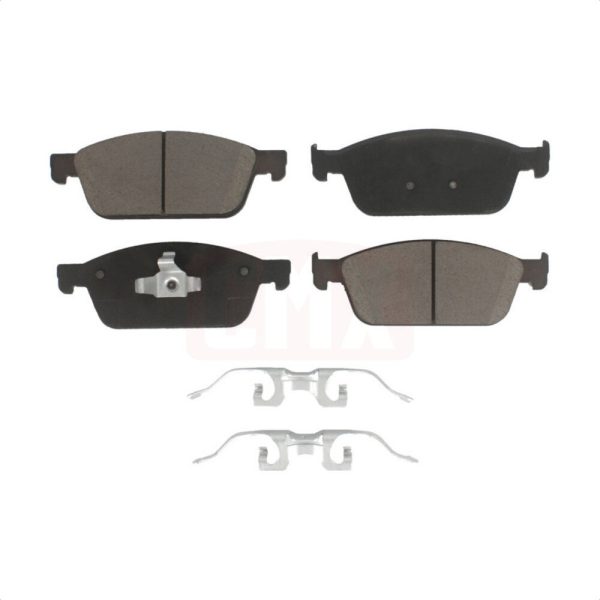 [Front] Ceramic Disc Brake Pads CMX-D1668 For Ford Focus Lincoln MKC