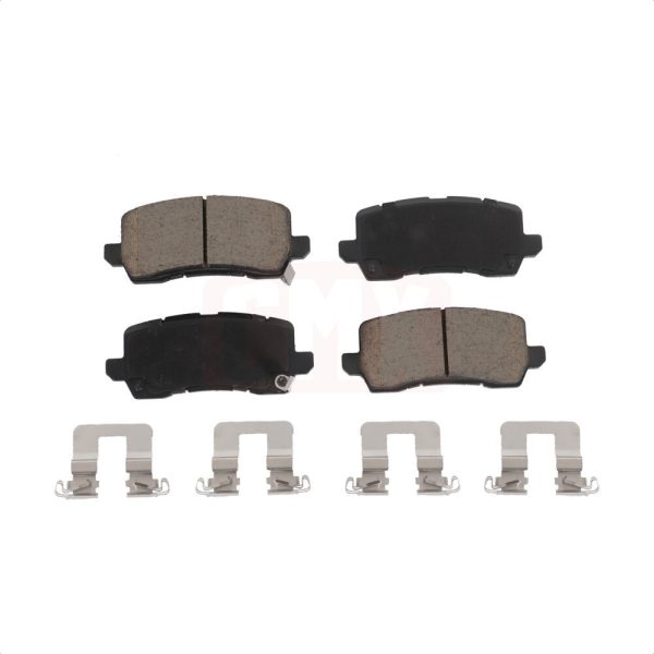 [Rear] Ceramic Disc Brake Pads CMX-D1698 For Acura Honda Odyssey TLX MDX RLX