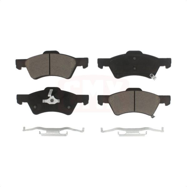 [Front] Ceramic Disc Brake Pads CMX-D857 For Dodge Grand Caravan Chrysler Town &