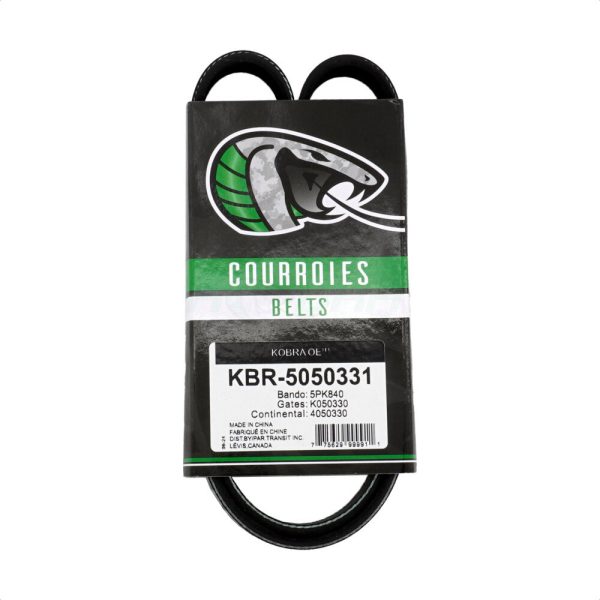 [Main Drive] Serpentine Belt KBR-5050331 For 13 Chevrolet Spark 33" Length