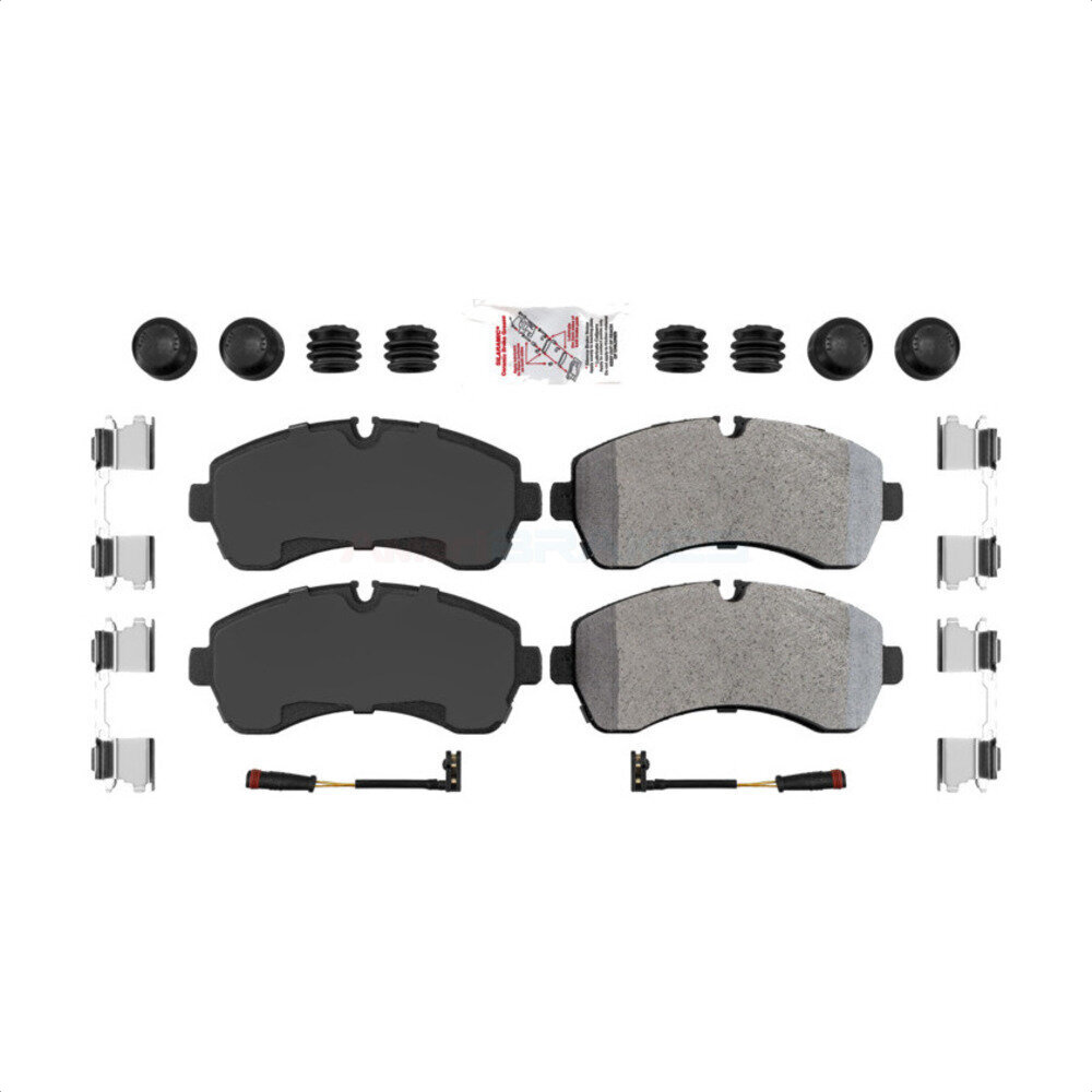 Semi-Metallic Disc Brake Pads NWF-ASD1699 For Mercedes-Benz Sprinter 3500 W42