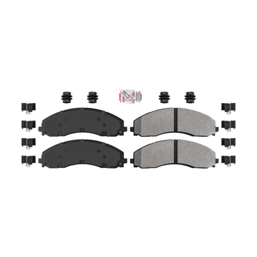 Semi-Metallic Disc Brake Pads NWF-ASD2018 For Ford F-450 Super Duty F-550