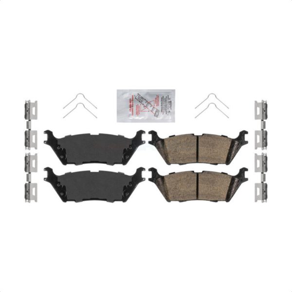 [Rear] Ceramic Disc Brake Pads NWF-PRC2383 For Ford F-150 Bronco Lightning