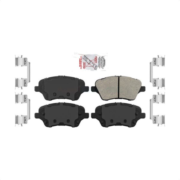 [Front] Semi-Metallic Disc Brake Pads NWF-PRM1730 For 2014-2019 Ford Fiesta ST