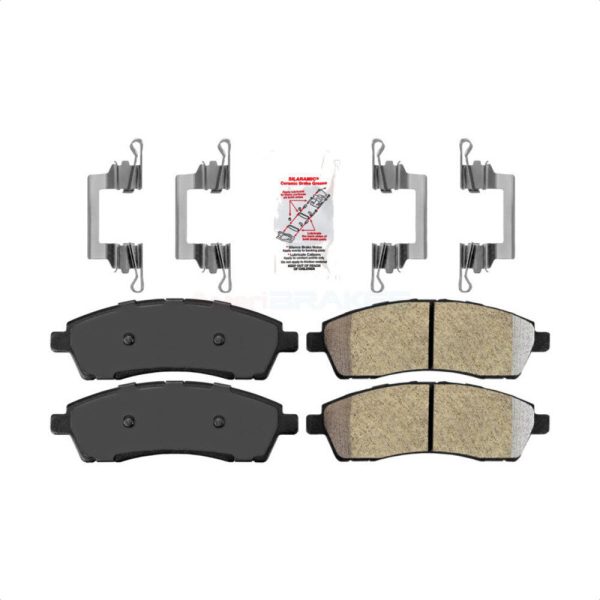 [Rear] Semi-Metallic Disc Brake Pads NWF-PRM757 For Ford F-350 Super Duty F-250