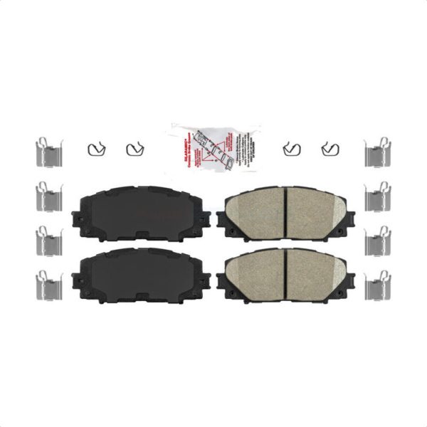 [Front] Ceramic Disc Brake Pads NWF-PTC1184A For Toyota Yaris Corolla Prius C iQ