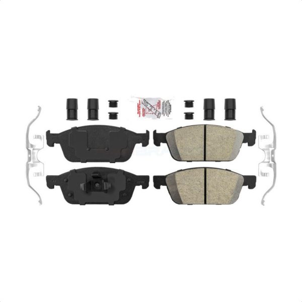 [Front] Ceramic Disc Brake Pads NWF-PTC1645 For Ford Escape Transit Connect MKC
