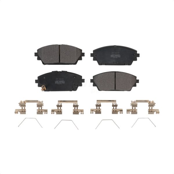 [Front] Semi-Metallic Disc Brake Pads PPF-D2218 For Mazda 3 Sport