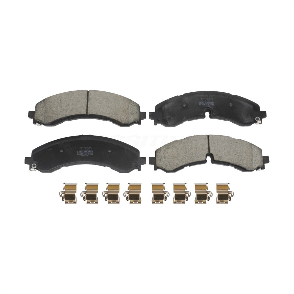 Semi-Metallic Disc Brake Pads PPF-D2250 For Chevrolet GMC Silverado 2500 HD