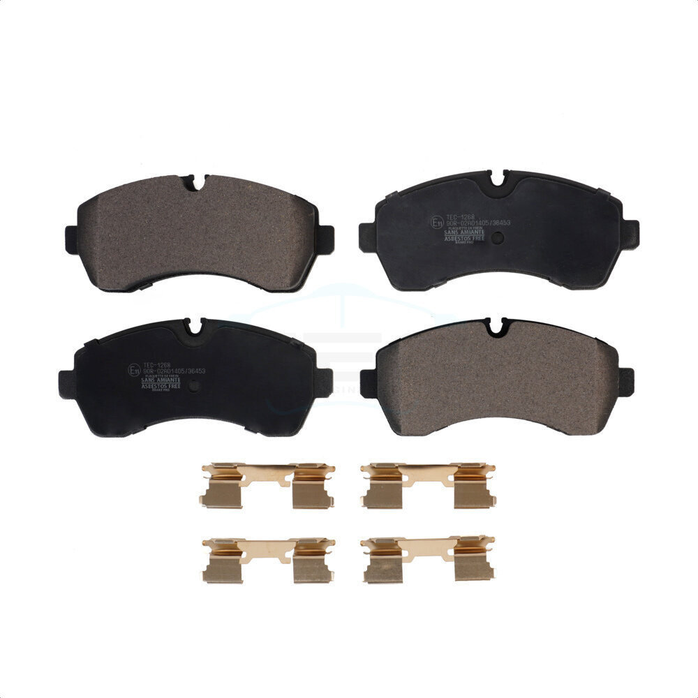 Ceramic Disc Brake Pads TEC-1268 For Mercedes-Benz Sprinter 3500 2500 Dodge