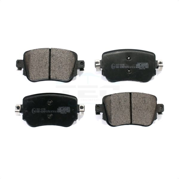 [Rear] Ceramic Disc Brake Pads TEC-1779 For Volkswagen Golf SportWagen Passat Q3