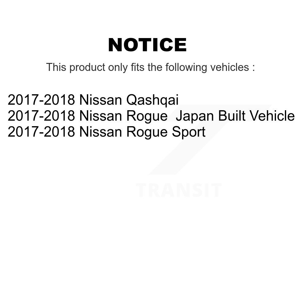 Parking Brake Hardware Kit 13-H17500 For 2017-2018 Nissan Rogue Sport Qashqai - Image 2