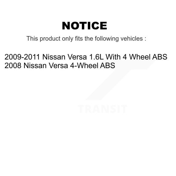 [Rear] Drum Brake Wheel Cylinder 14-WC370214 For Nissan Versa - Image 2