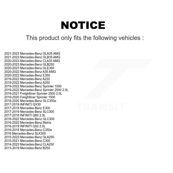 Engine Oil Filter 56-CH11473 For Mercedes-Benz GLC300 C300 GLA250 CLA250 B250 - Image 2