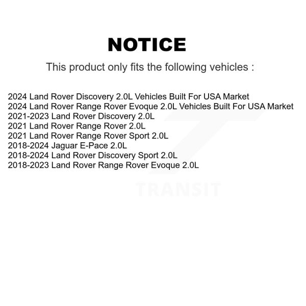 Air Filter 57-WA10888 For Land Rover Range Evoque Discovery Sport Jaguar 2.0L - Image 2