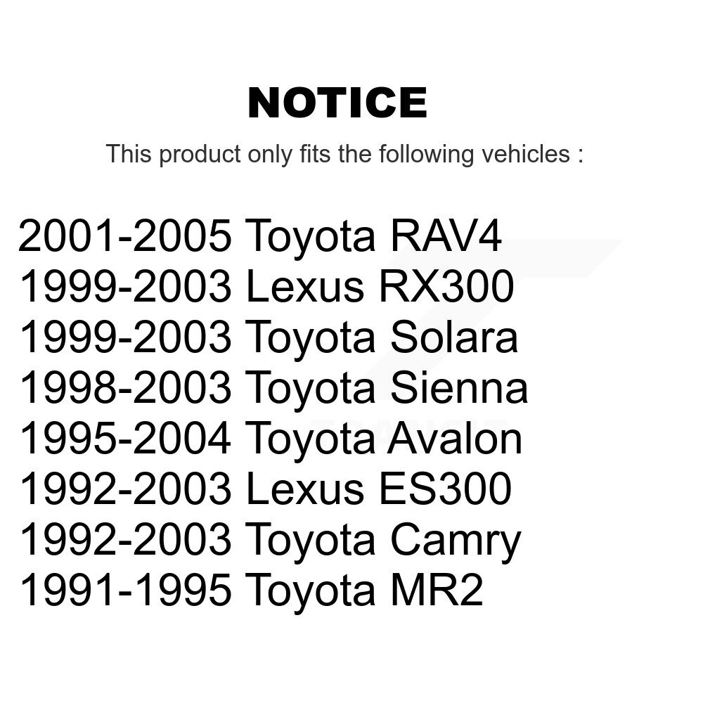 Wheel Bearing 70-510006 For Toyota Camry RAV4 Sienna Lexus ES300 RX300 Solara - Image 2