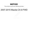 [Rear] Wheel Bearing Hub Assembly 70-512452 For 2007-2015 Mazda CX-9 FWD - Image 2