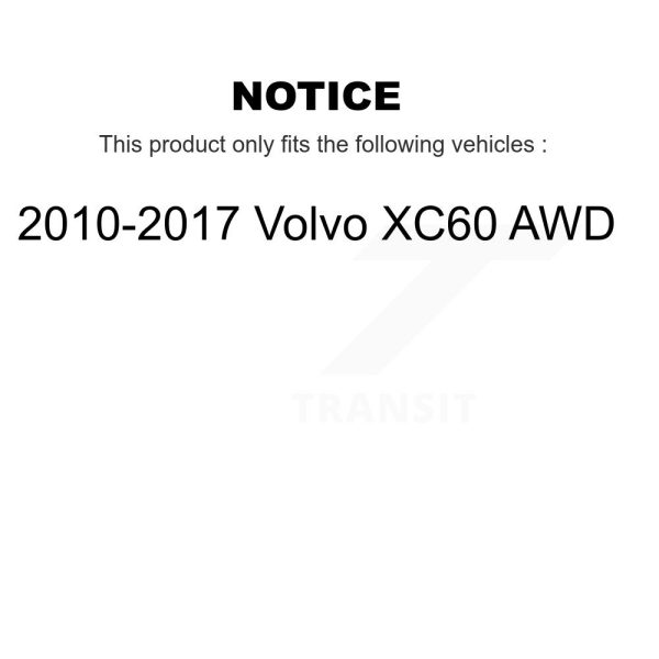 [Rear] Wheel Bearing Hub Assembly 70-512524 For 2010-2017 Volvo XC60 AWD - Image 2