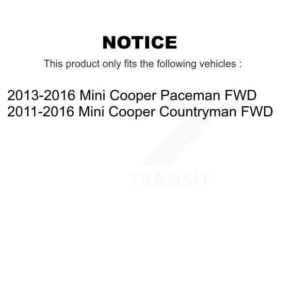 [Rear] Wheel Bearing Hub Assembly 70-512543 For Mini Cooper Countryman Paceman - Image 2