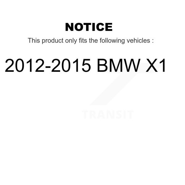 [Rear] Wheel Bearing Assembly 70-512549 For 2012-2014 BMW X1 - Image 2